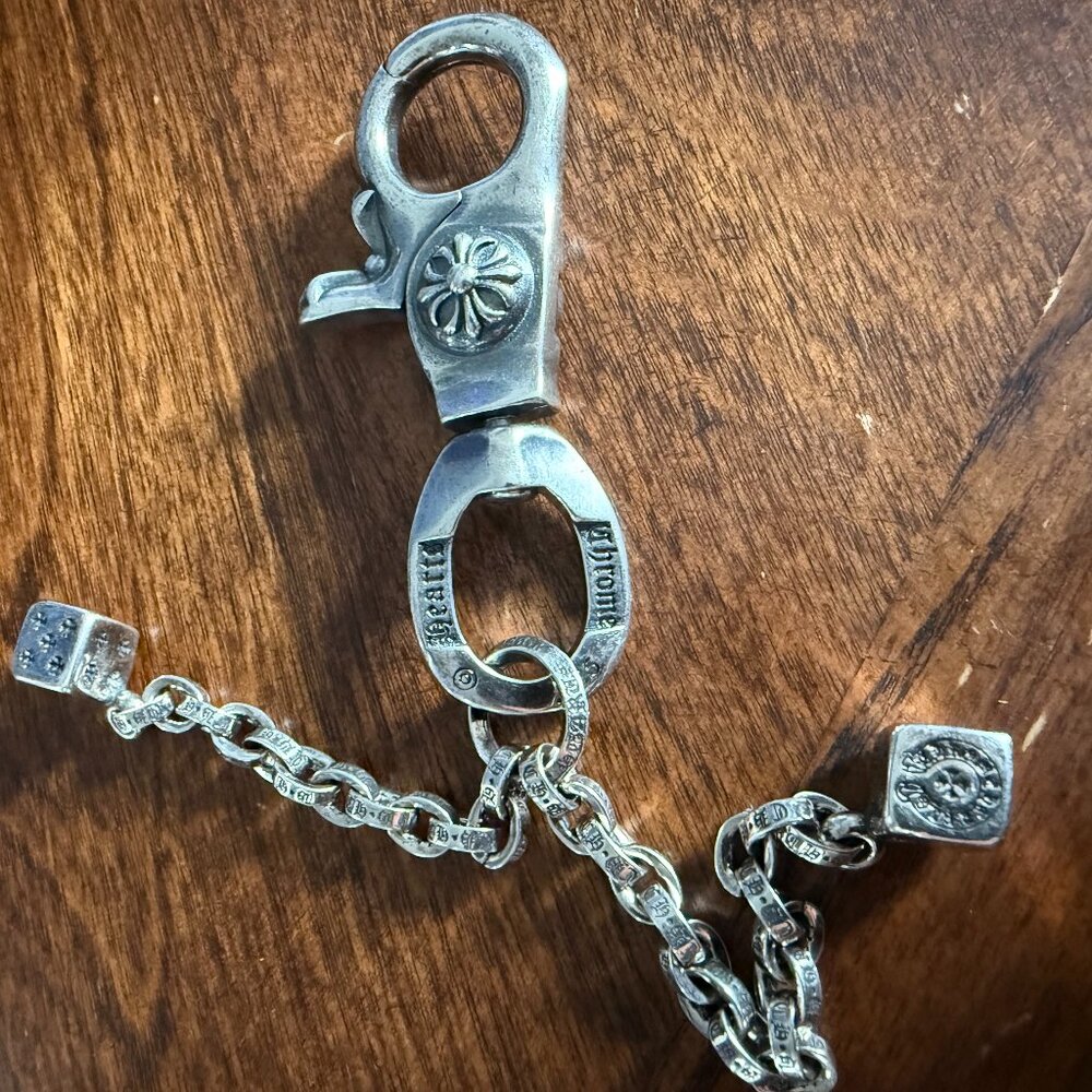 Chrome Hearts Silver KeyChain
